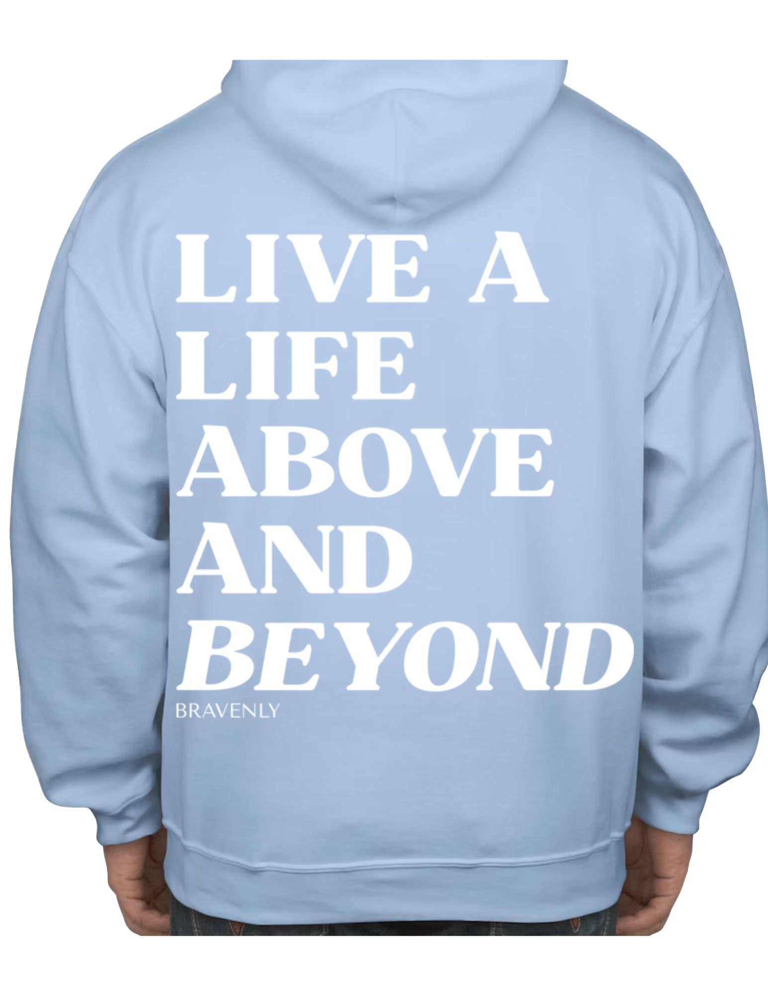 7 Unisex Above and Beyond Hoodie